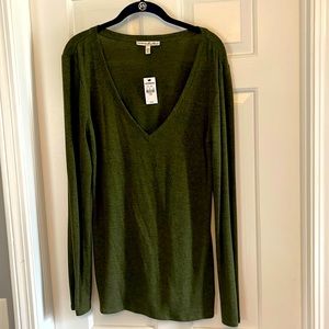 Express light weight long sleeve sweater top. Very soft. NWT Olive Green